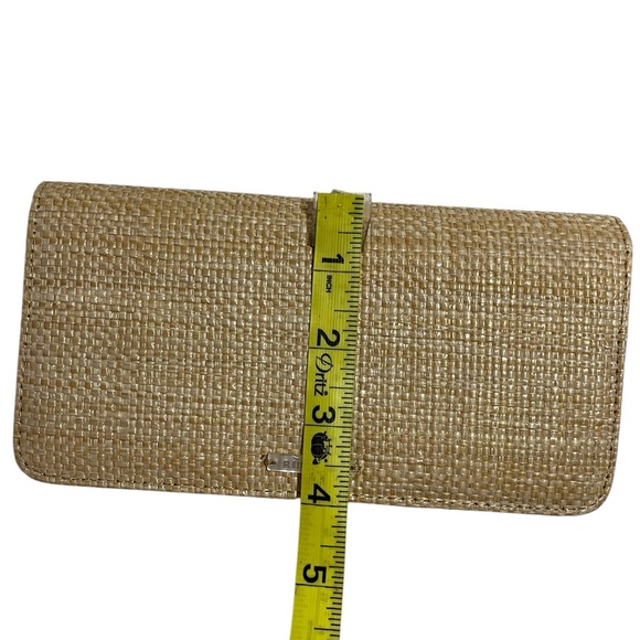 Rip Curl Sunset Palms Chequebook Wallet Woven Grass Look - Picture 5 of 8